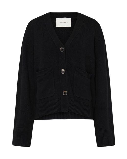 Lisa Yang Black Danni Cardigan