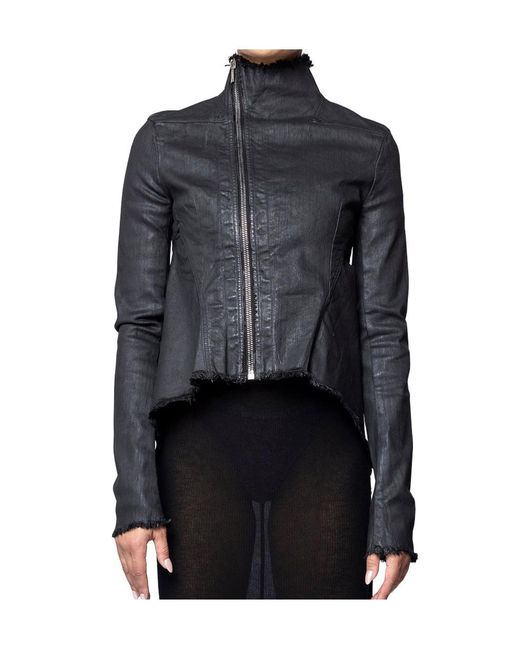 Rick Owens Black Long Sleeve Jacket