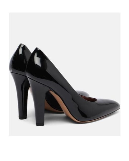 Paris Texas Black Elsa 100 Patent Leather Pumps