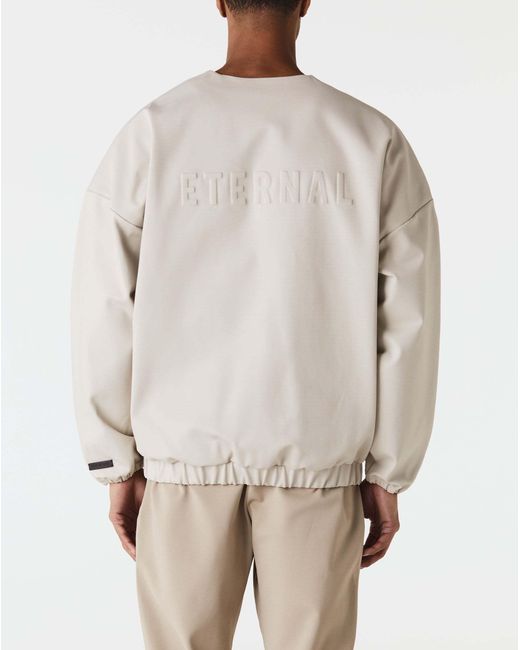 Fear Of God Natural Crewneck Long-Sleeved Sweatshirt for men