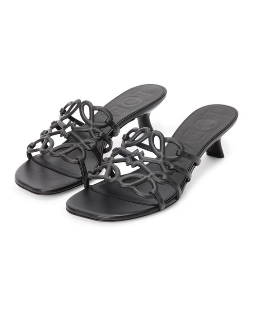 Loewe White Petal Anagram Slide