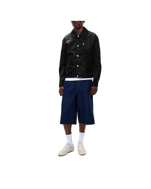 AMI Black Lightweight Jacket for men