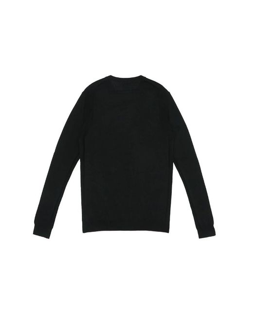 McQ Alexander McQueen Black Logo Knitted Pullover for men