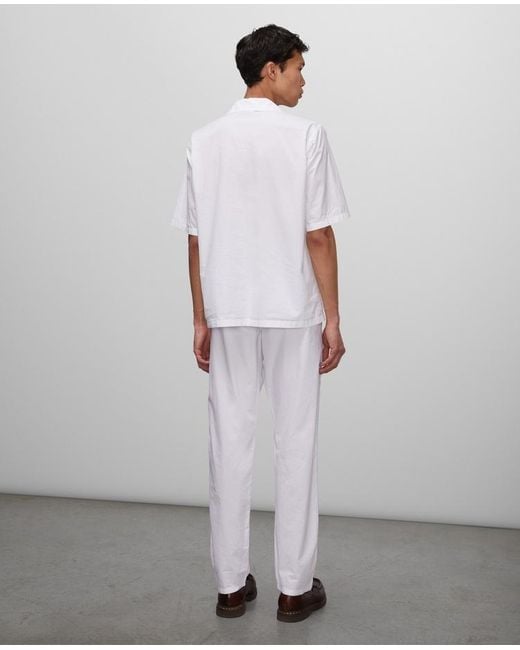 Aspesi White A Short Sleeved Shirt for men