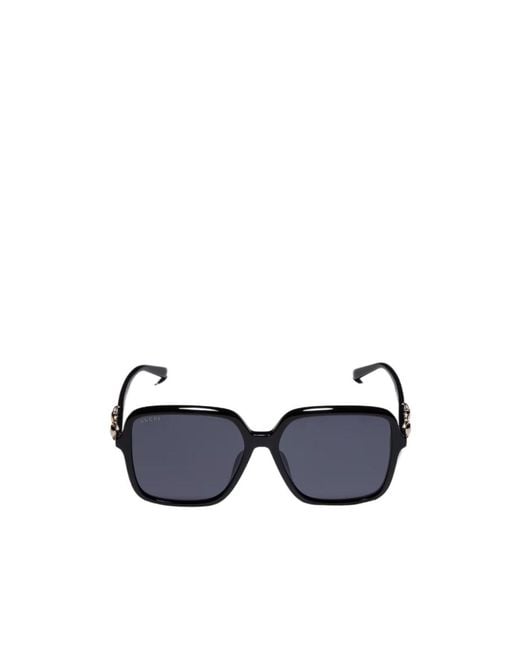 Gucci Blue Geometric Sunglasses for men