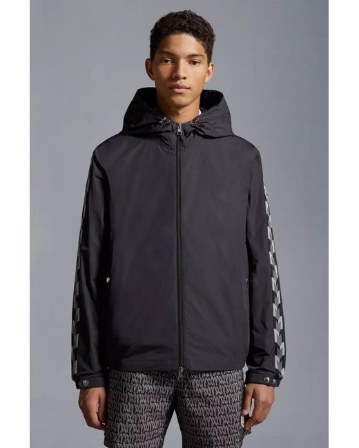 Moncler Blue Moyse Zip-Up Jacket for men