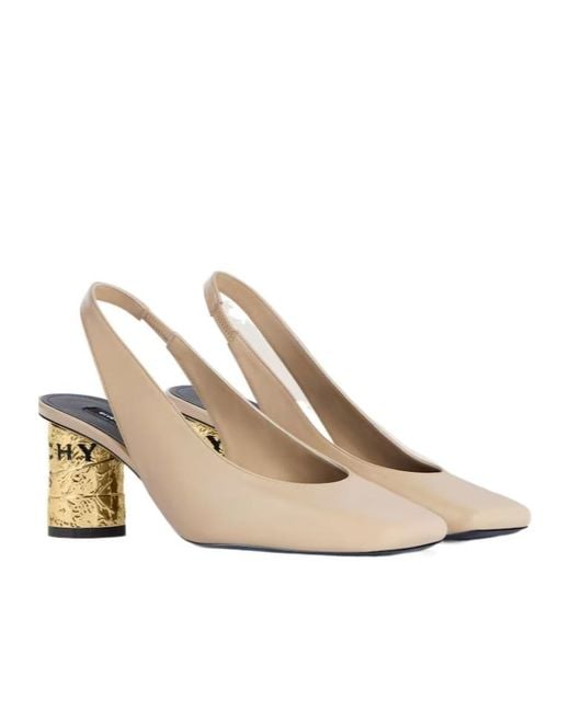 Givenchy Natural Tape Slingback Pumps