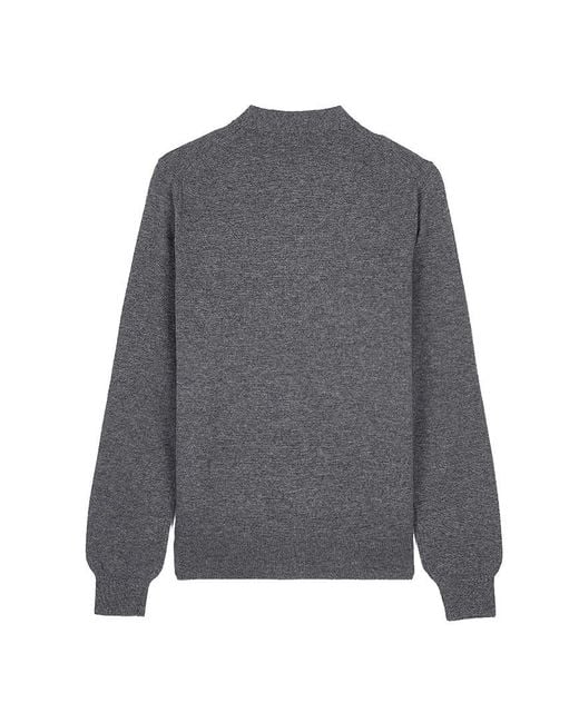 Comme des Garçons Gray Long-Sleeve Cardigan for men
