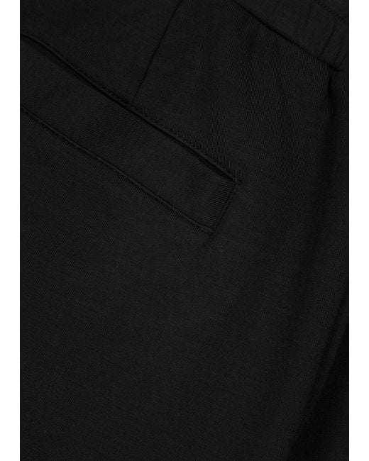 Varley Black The Relaxed Pant Stretch-Jersey Sweatpants