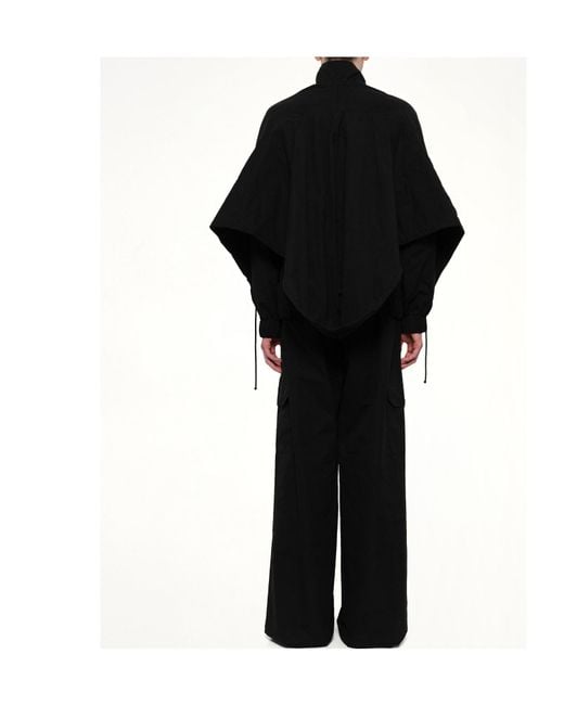 Egonlab Black Fold-Back Casual Jacket for men