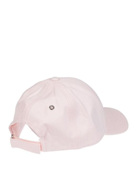 Moncler Pink Logo Hat