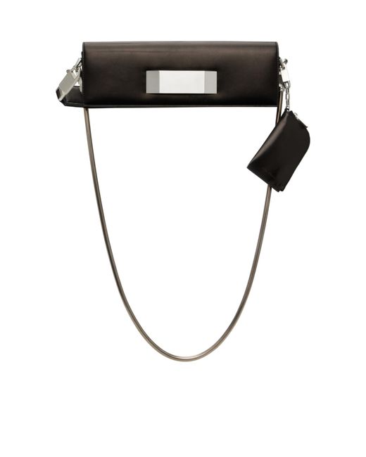 Rick Owens Black Concordians Griffin Baguette for men