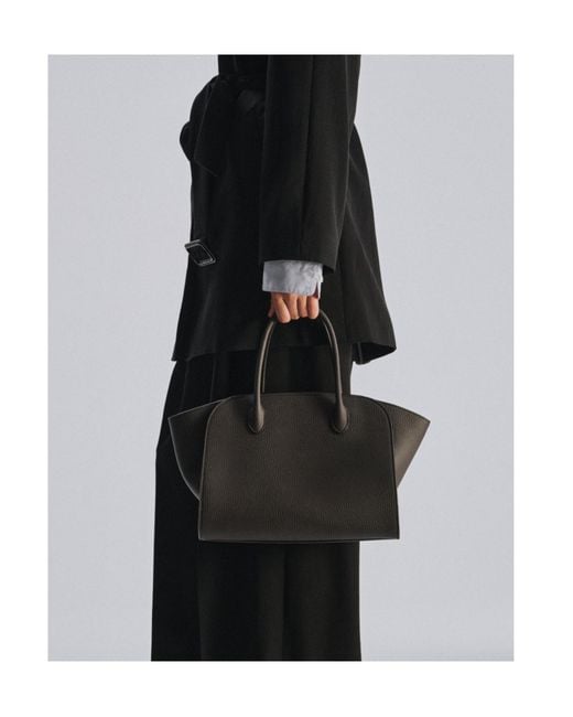 The Row Black Marlo 12 Bag