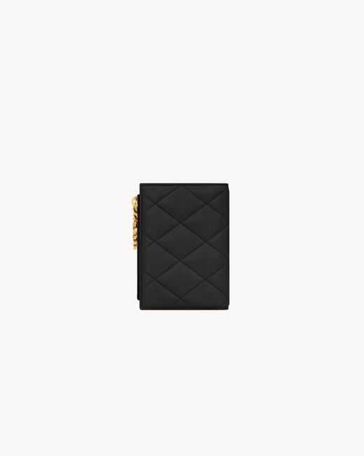 Saint Laurent Black Bifold Wallet