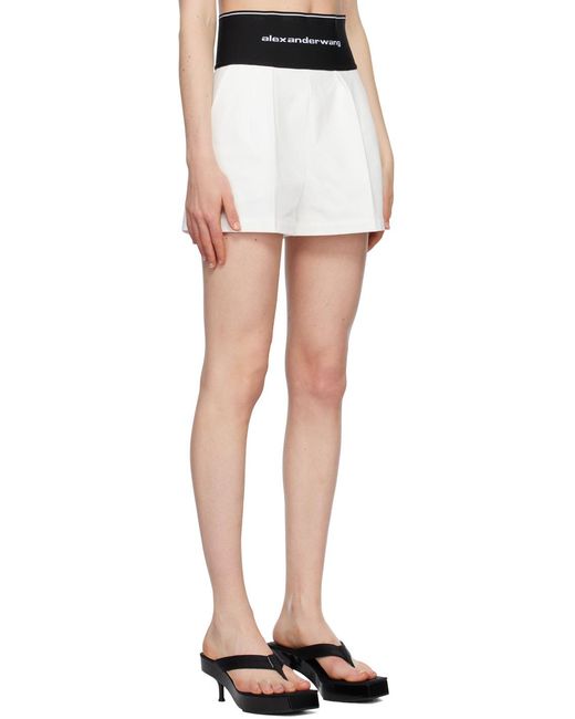 Alexander Wang Black Short Shorts