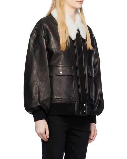 Khaite Black The Shellar Long Sleeved Jacket