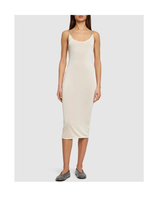 Dion Lee White Sling Dress