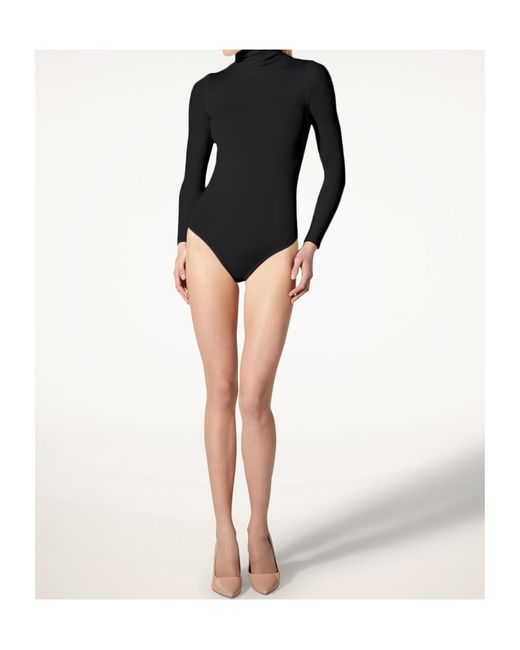 Wolford Black Colorado Bodysuit