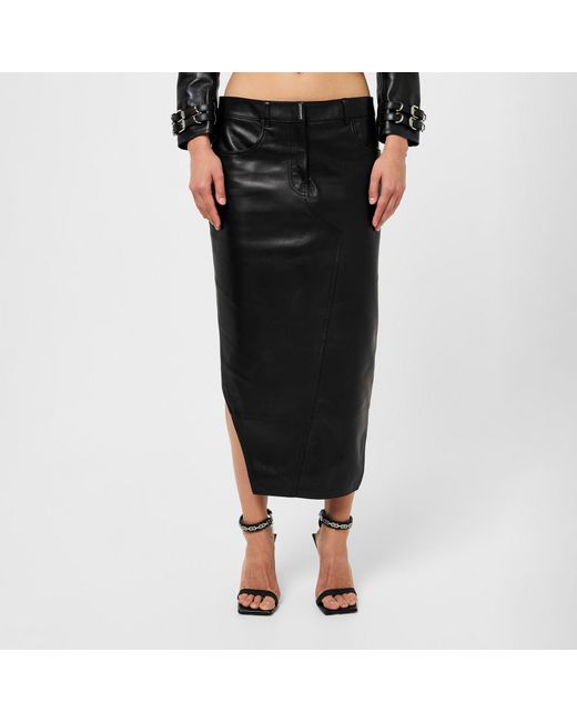 Givenchy Black Midi Skirt