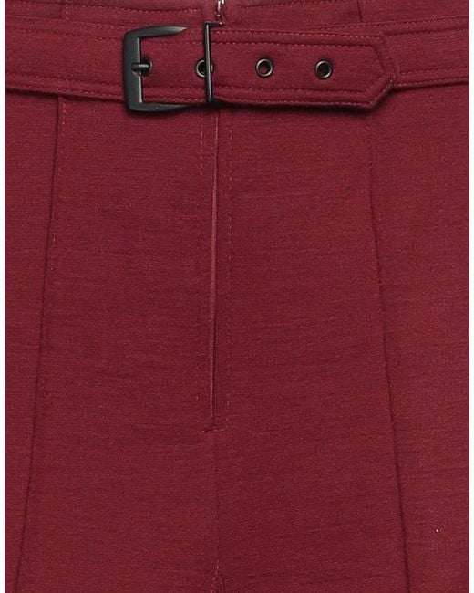 Maison Margiela Red Solidcolor Knit Sweater