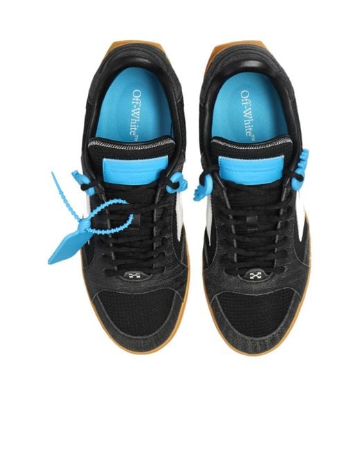 Off-White c/o Virgil Abloh Blue X Virgil Abloh End Of Play Low-Top Sneakers for men