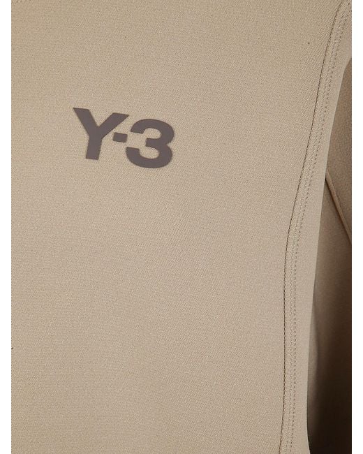 Y-3 Natural Logo Long-Sleeved Sweater for men