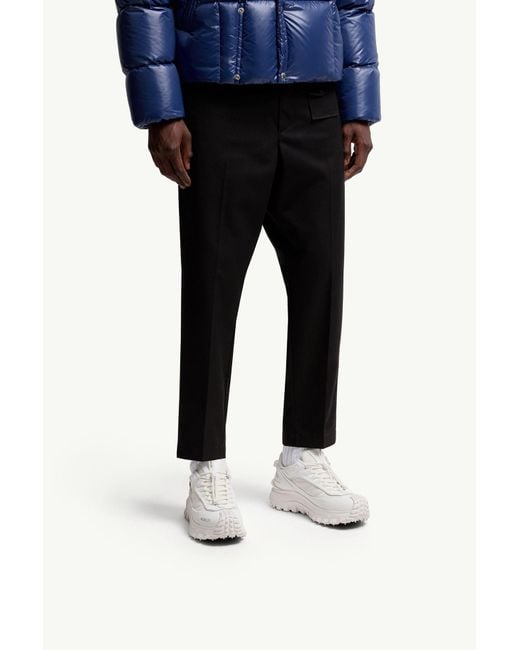 Moncler White Trailgrip Gtx Chunky Sneakers