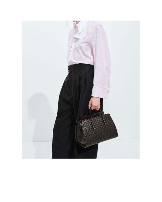 Bottega Veneta Black Small Barbara Tote
