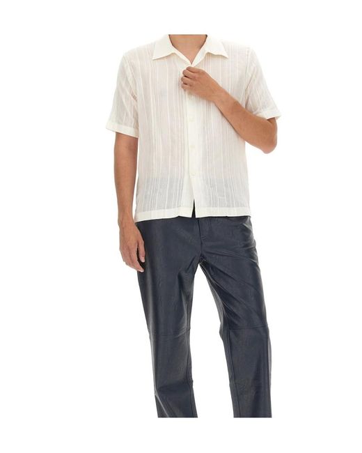Séfr Séfr Suneham Classic Fit Shirt in White for Men | Lyst