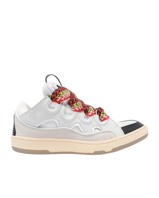 Lanvin Blue Curb Sneakers