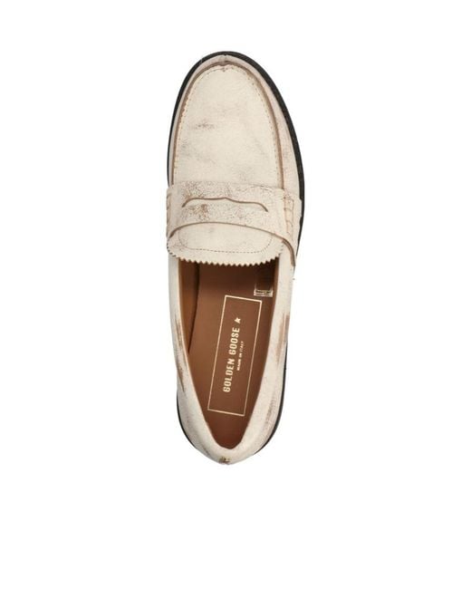 Golden Goose Deluxe Brand Natural Jerry Slip-On Loafers for men