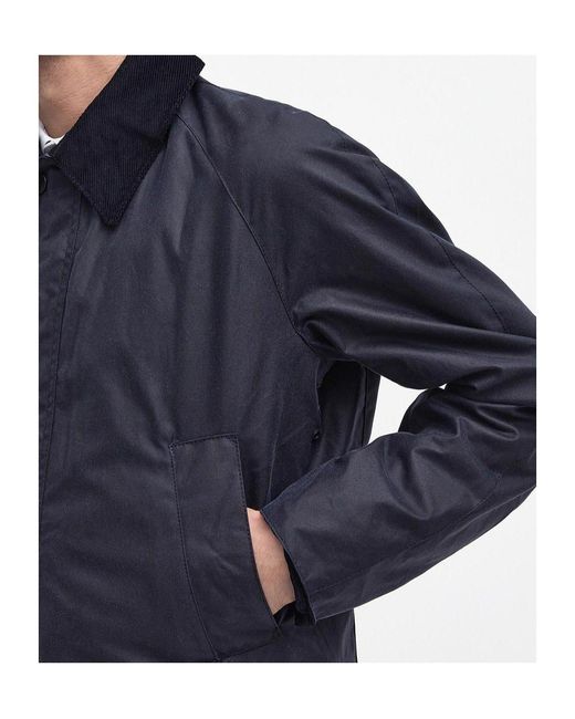 Barbour Blue Ashby Waterproof And Windproof Long-Sleeved Jacket for men