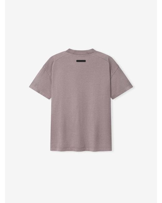 Fear Of God Gray Short-Sleeved T-Shirt