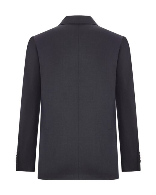 Lardini Blue Two-Piece Set: Long-Sleeve Suit Jacket And Trousers for men