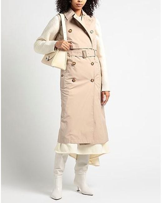 Burberry Natural Sleeveless Trench Coat