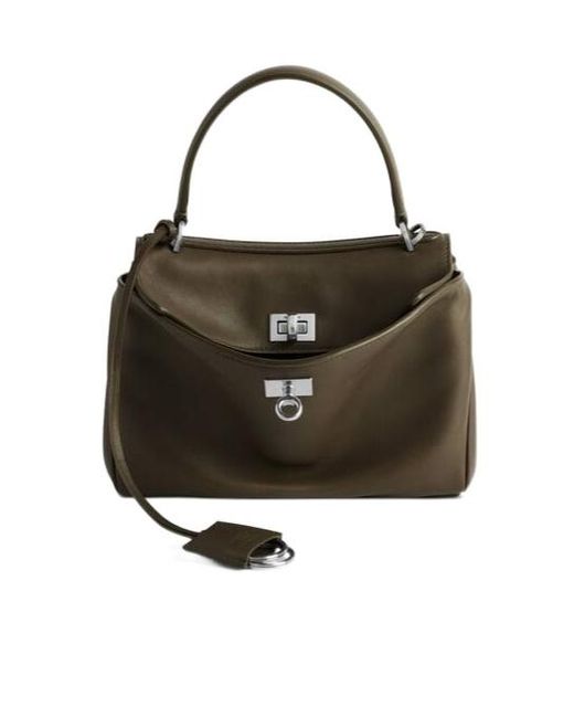 Balenciaga Black Rodeo Mini Top Handle Bag