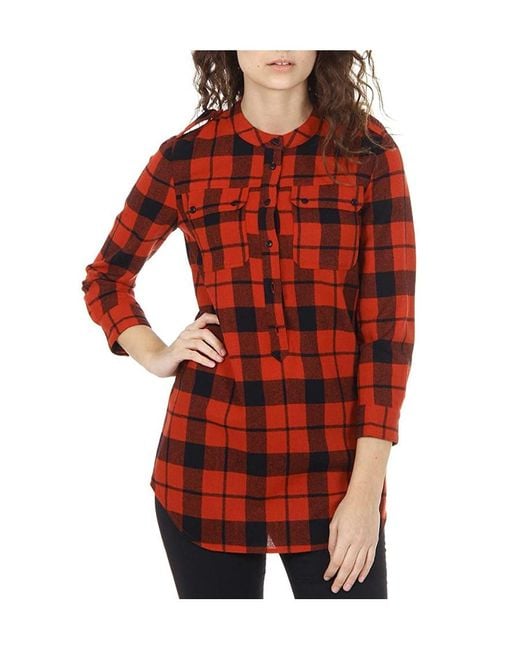 Burberry Checkered Casual Blouse