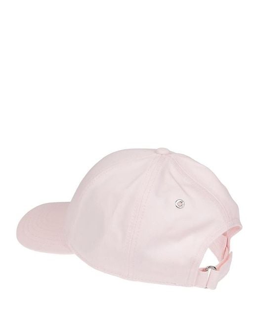 Moncler Pink Logo Hat