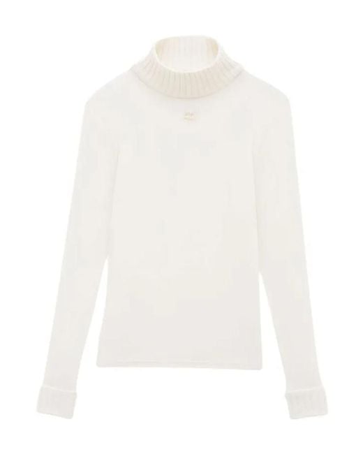 Courreges White Reedition Second-Skin Top