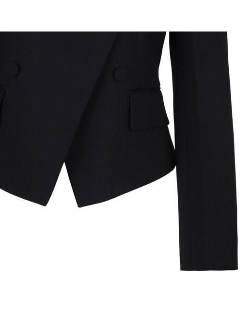 McQueen Blue Double Breasted Blazer