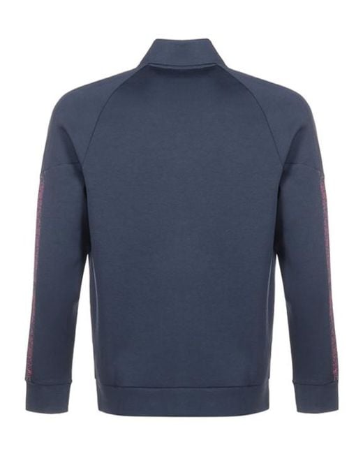 Boss Blue Logo Casual Jacket for men