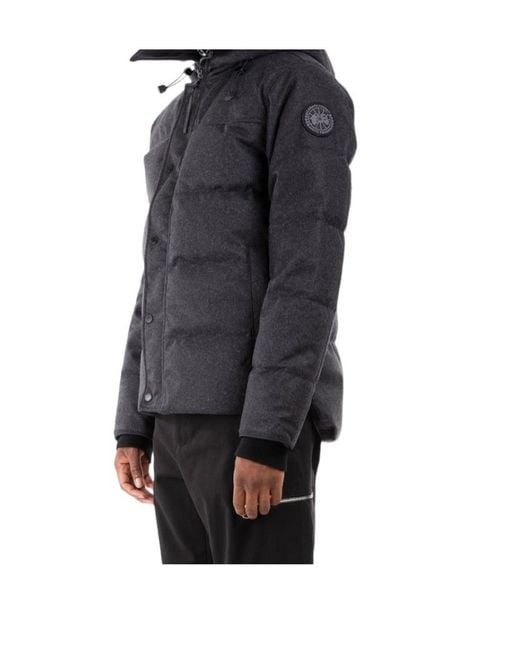 Canada Goose Gray Macmillan Hooded Jacket for men