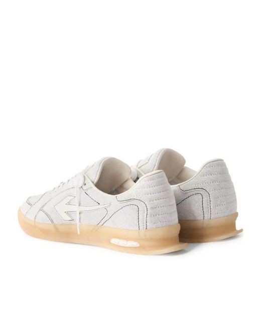 Off-White c/o Virgil Abloh White End Of Play Denim Sneakers for men