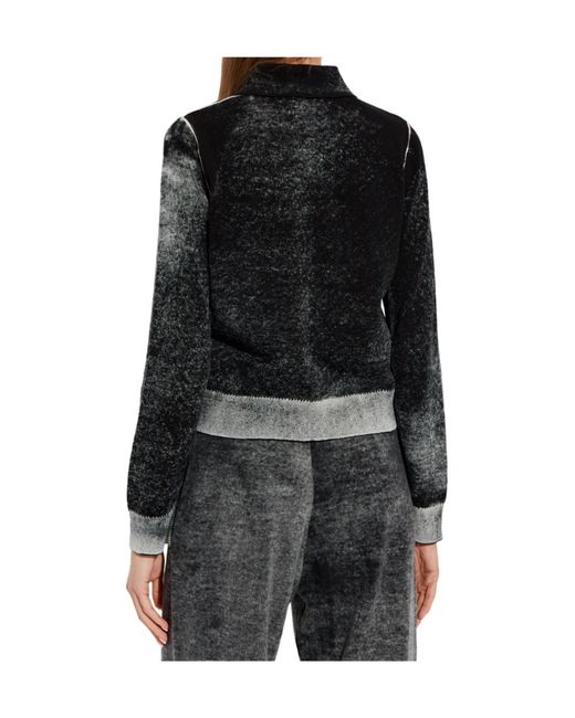 DIESEL Black M-Loren Buttoned Cardigan