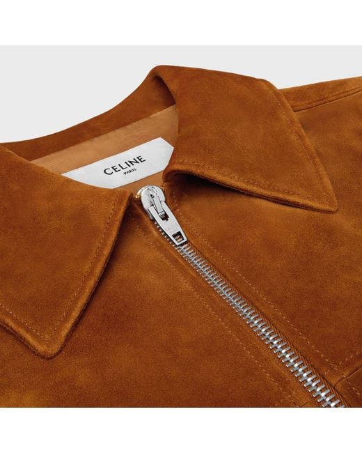 Céline Brown Overshirt for men