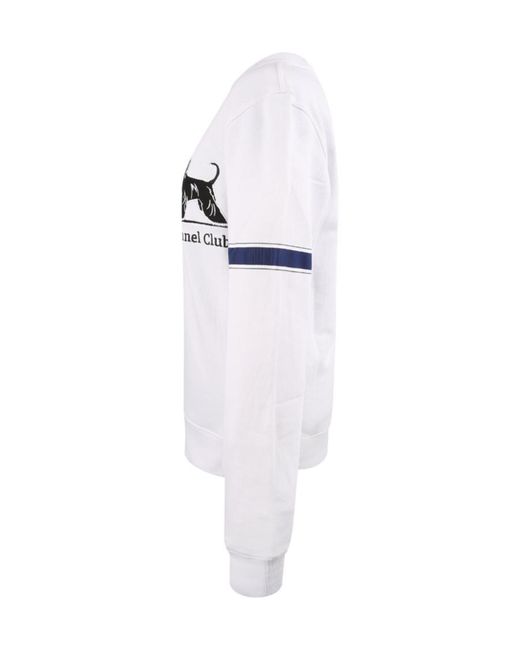 Opening Ceremony White Printed Pattern Hoodie