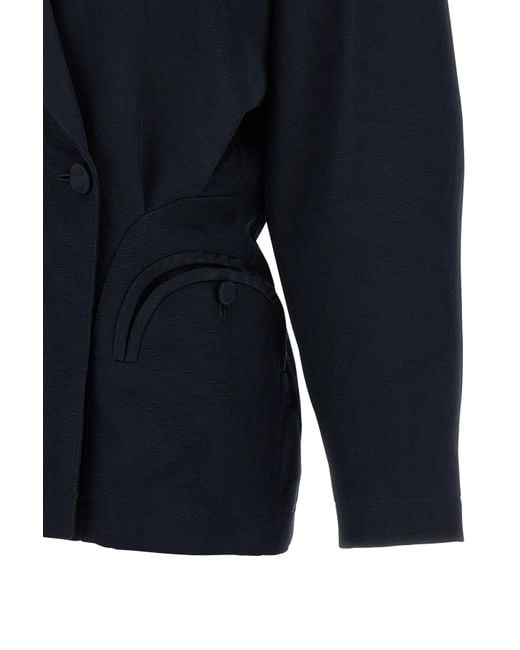 Blazé Milano Blue Blazé Milano Ares Single-Breasted Blazer