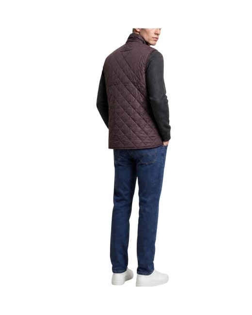 Barbour Purple High-Neck Vest for men