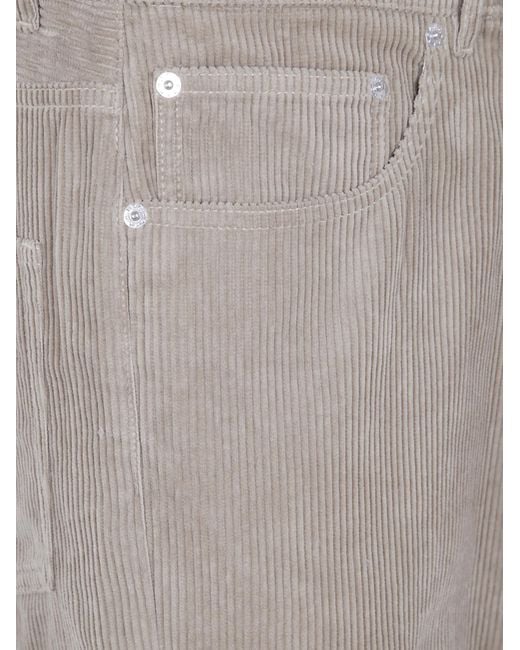 A.P.C. Gray 'Solal' 5 Pockets Jeans for men