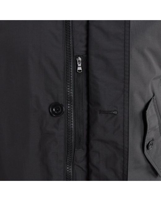 Nanamica Black 2L Pertex Unlimited Field Jacket for men